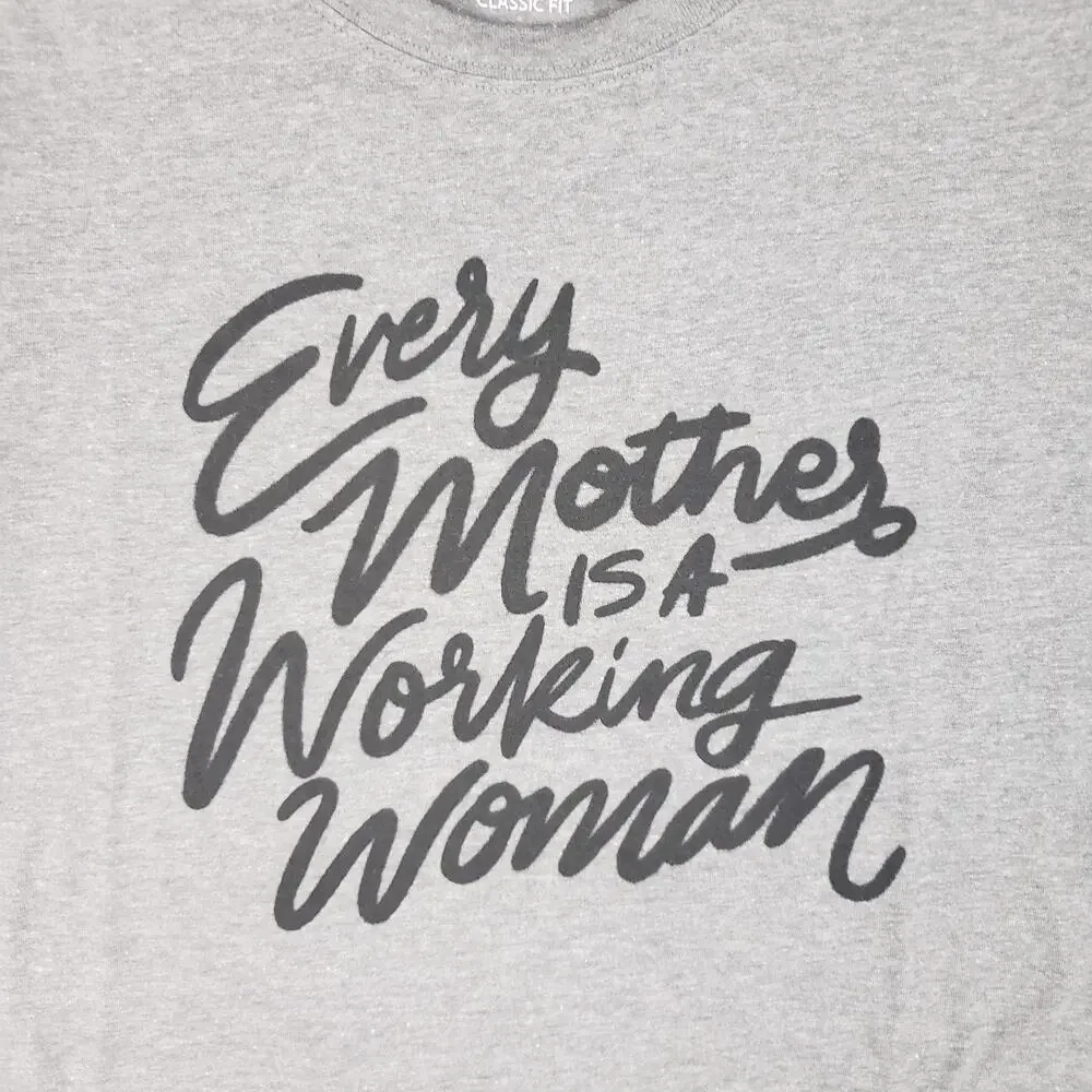 NWT Torrid Everyday Signature Jersey Knit Grey Mother T-Shirt Women's Size 2/2X